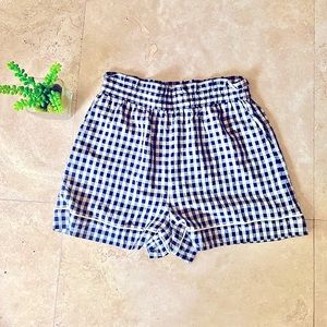 J Crew Gingham Shorts